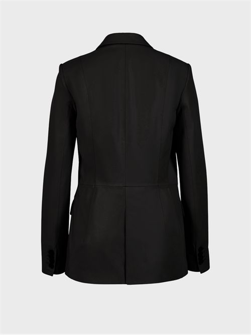 Single-breasted leather blazer DESA 1972 | K14962BLACK